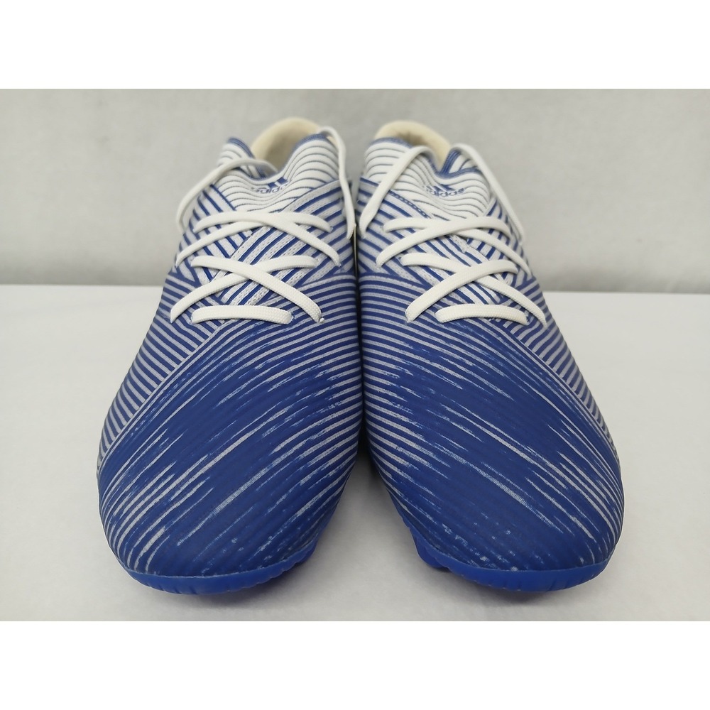 Adidas Men's Nemeziz 19.2 FG Soccer Cleats EG7222 Royal Blue White Sz 9 - Picture 10 of 10